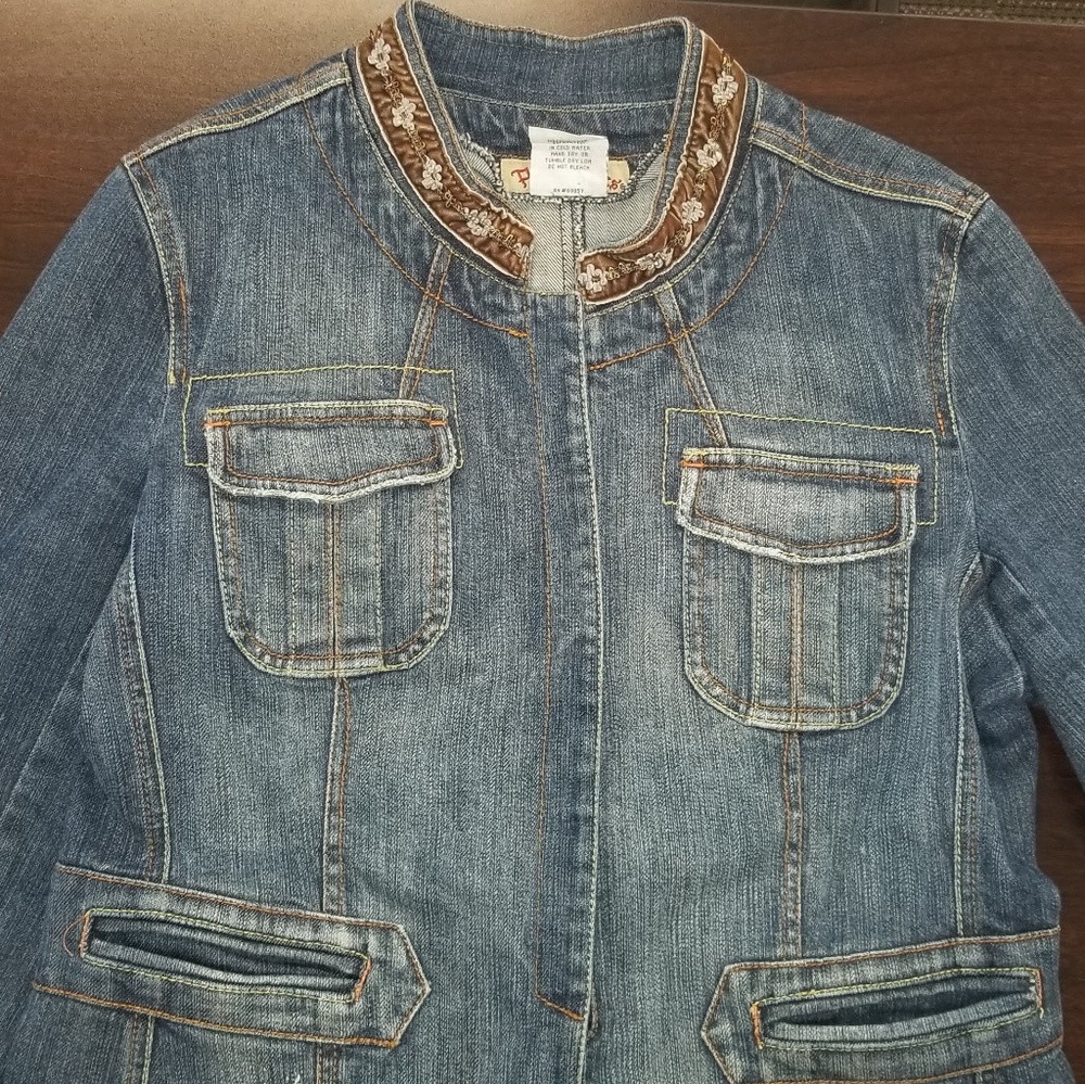 Paris Blues Denim Jacket, Size L